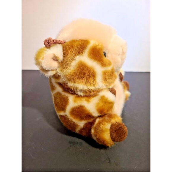 Aurora 5" GIMINY Giraffe Rolly pet 16831 Plush Stuffed Animal Toy New with Tag - Picture 1 of 3